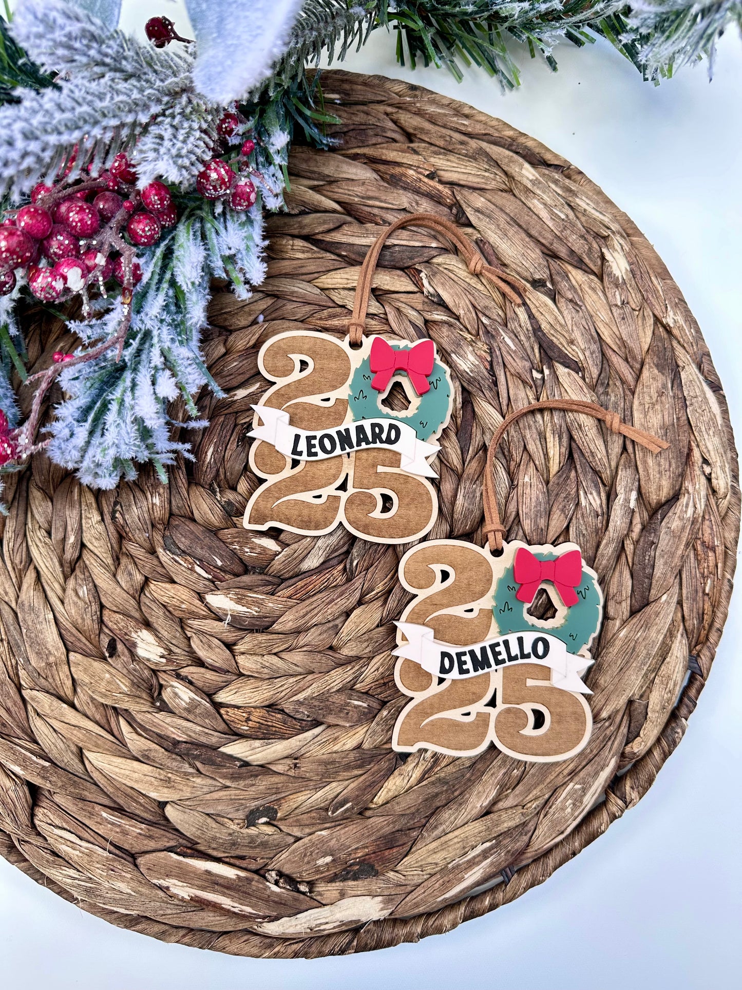 2025 Family Name Ornament