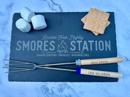 S’mores Slate Board & Roasting Sticks