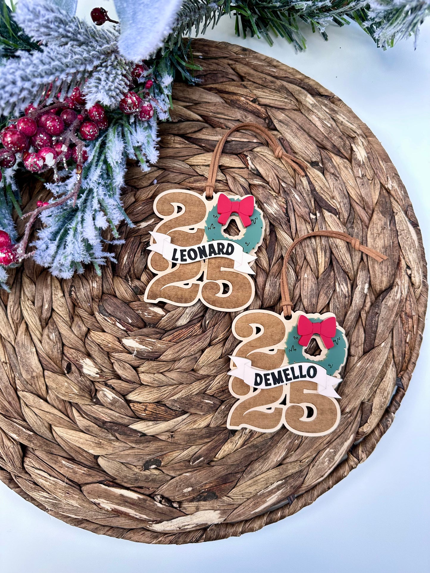 2025 Family Name Ornament
