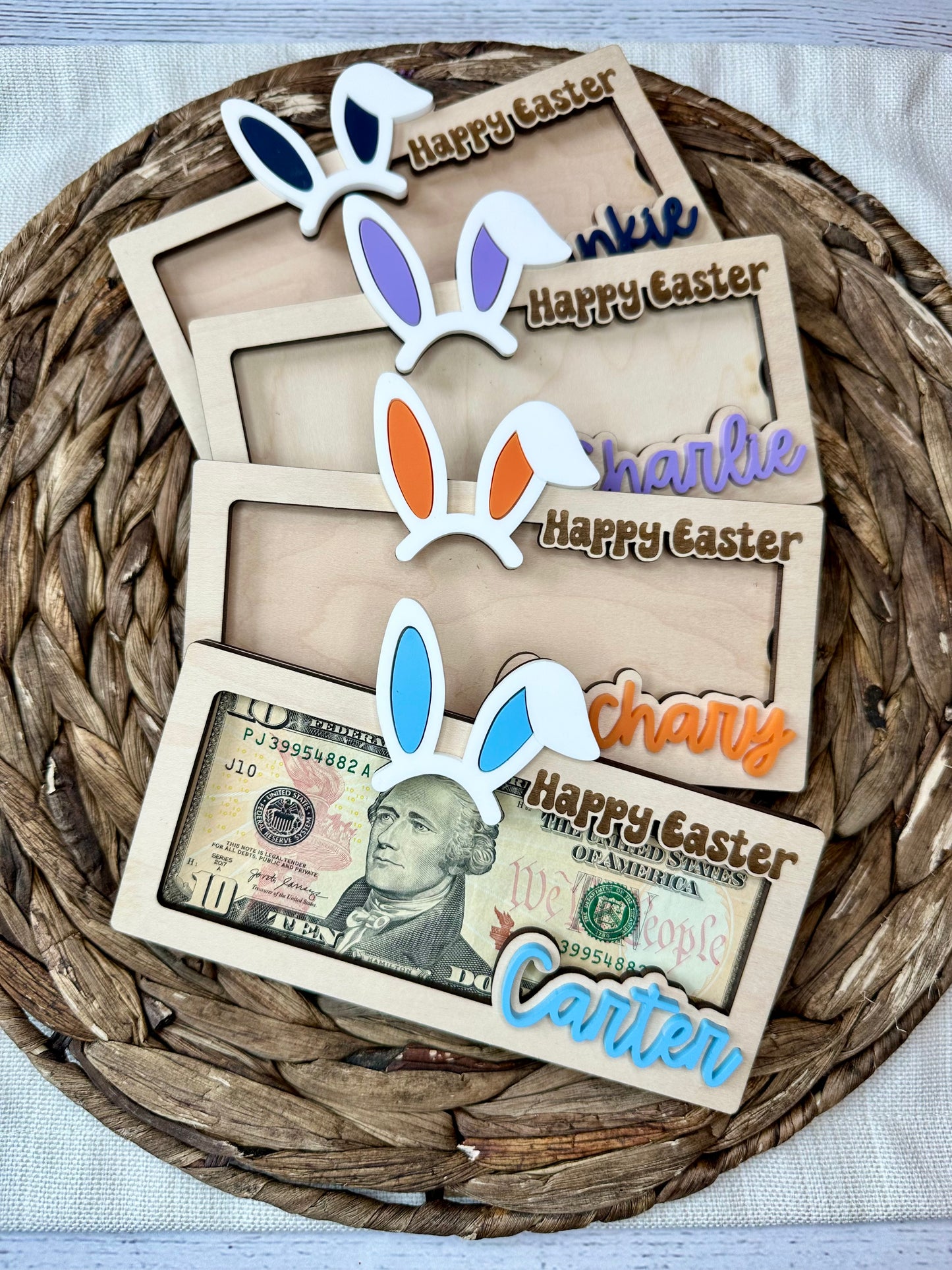 Easter Bunny Money Holder