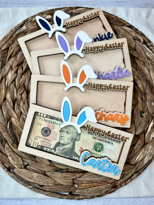 Easter Bunny Money Holder