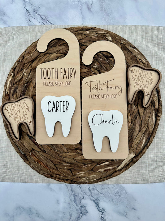 Personalized Tooth Fairy Door Hanger