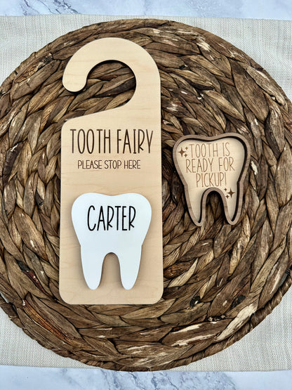 Personalized Tooth Fairy Door Hanger