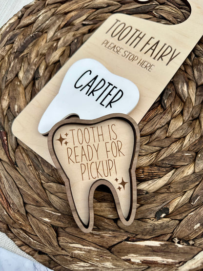 Personalized Tooth Fairy Door Hanger