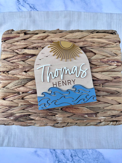 Ocean Baby Name Announcement