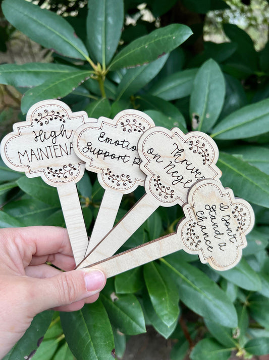 Funny Plant Stakes