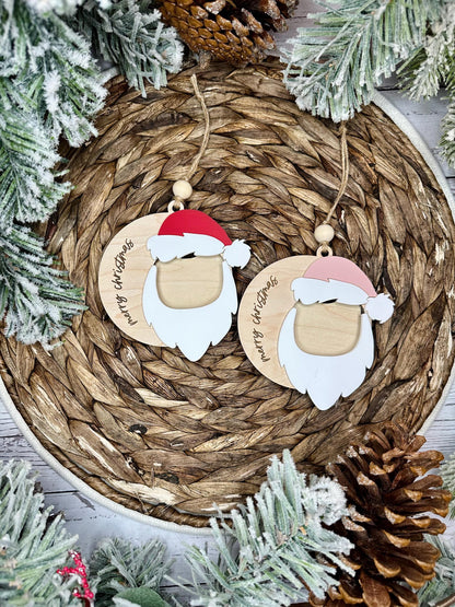Santa Hat Photo Ornament