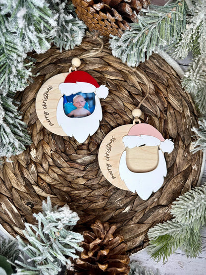 Santa Hat Photo Ornament